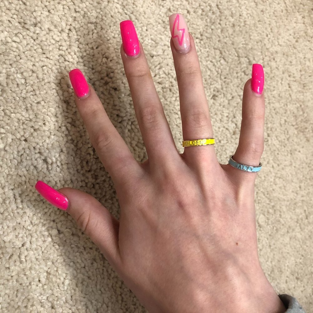 Altar'd State Gold Plated Salty Golden Fashionable Rings - Picture 8 of 9
